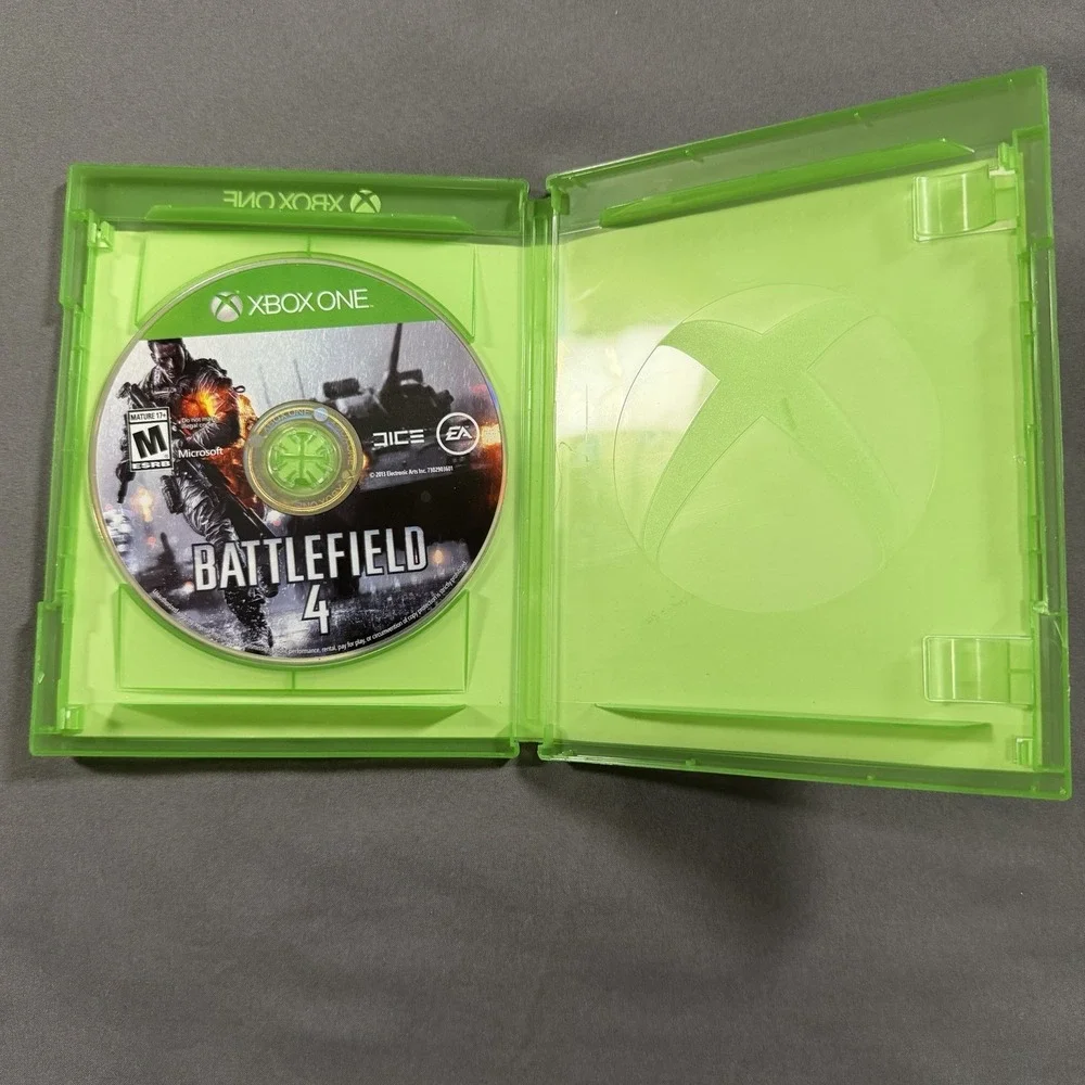 Battlefield 4 Microsoft Xbox One‎ Video Game Complete 2013 Tested Working